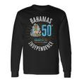 Bahamas 50Th Independence Bahamian Flag Nassau Bahamas Flag Long Sleeve T-Shirt Gifts ideas