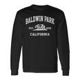 Baldwin Park California Ca Vintage State Athletic Style Long Sleeve T-Shirt Gifts ideas