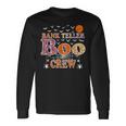 Bank Teller Boo Crew Halloween Costume Long Sleeve T-Shirt Gifts ideas