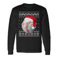 Baseball Christmas Ugly Christmas Sweater Long Sleeve T-Shirt Gifts ideas