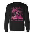 Bc Breast Cancer Awareness In October Even Witches Wear Pink Autumn Fall Breast Cancer1 Cancer Long Sleeve T-Shirt Gifts ideas