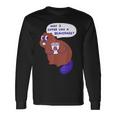 Beaver Offers A Beverage Long Sleeve T-Shirt Gifts ideas