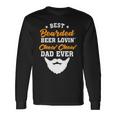 Beer Best Bearded Beer Lovin Shiba Inu Dad Dog Lover Humor Long Sleeve T-Shirt Gifts ideas