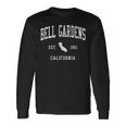 Bell Gardens Ca Vintage Athletic Sports Js01 Long Sleeve T-Shirt Gifts ideas