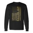 Best Dad Ever Fathers Day Us American Flag Fathers Day Long Sleeve T-Shirt T-Shirt Gifts ideas