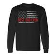 Best Dad Ever Us American Flag Fathers Day Dad Long Sleeve T-Shirt T-Shirt Gifts ideas