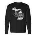 Best Grandpa In Michigan Grandpa Long Sleeve T-Shirt T-Shirt Gifts ideas