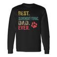 Best Slovenský Cuvac Dad Ever Vintage Father Dog Lover Long Sleeve T-Shirt Gifts ideas