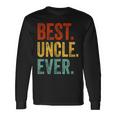 Best Uncle Ever Fathers Day Present Papa Daddy Grandpa Long Sleeve T-Shirt T-Shirt Gifts ideas
