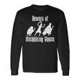 Beware Of Hitchhiking Ghosts Halloween Long Sleeve T-Shirt Gifts ideas