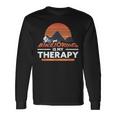 Bikejöring Is My Therapy Dog Training Long Sleeve T-Shirt Gifts ideas