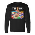 Bokish Books Lover Bookworm Library Reading Lovers Im Ok Reading Long Sleeve T-Shirt Gifts ideas Bokish Books Lover Bookworm Library Reading Lovers Im Ok Reading Long Sleeve T-Shirt Gifts ideas