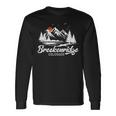 Breckenridge Colorado Vintage Mountain Landscape Long Sleeve T-Shirt Gifts ideas