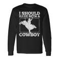 Bull Riding Cowboy Bull Rider Rodeo Long Sleeve T-Shirt Gifts ideas