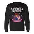 Cafeteria Worker Strong Woman Lunch Lady Food Service Crew Long Sleeve T-Shirt Gifts ideas