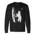 California Republic Surf Bear Vintage Cali Long Sleeve T-Shirt Gifts ideas