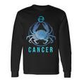 Cancer Zodiac Sign Astrology Birthday Horoscope Lover Long Sleeve T-Shirt T-Shirt Gifts ideas