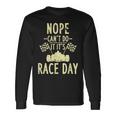 Car Racing Its Race Day Dragcar Racing Long Sleeve T-Shirt T-Shirt Gifts ideas