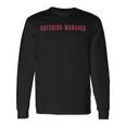 Catering Manager Long Sleeve T-Shirt Gifts ideas