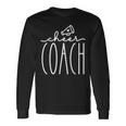 Cheer Coach Megaphone Game Day Cheerleader Cheerleading Long Sleeve T-Shirt Gifts ideas