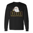 Chemistry Boo The Element Of Surprise Cute Chemist Halloween Long Sleeve T-Shirt Gifts ideas