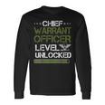 Chief Warrant Officer Leverl Unlocked Us Army Cwo Long Sleeve T-Shirt Gifts ideas