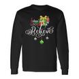 Christmas Train Christmas Believe Polar Express Xmas Santa Long Sleeve T-Shirt Gifts ideas
