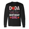 Dada Of The Berry First Birthday Girl Sweet Strawberry Long Sleeve T-Shirt Gifts ideas