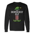 Democrat Elf Matching Family Group Christmas Party Long Sleeve T-Shirt Gifts ideas