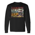 Dirt Track Racing Race Sprint Car Vintage Retro Racing Long Sleeve T-Shirt T-Shirt Gifts ideas