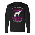 Dog Breed Dog Mom Animal Great Dane Mom Long Sleeve T-Shirt Gifts ideas
