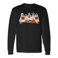 Dog Ghost Cute Dog Dressed As Ghost Halloween Dog Long Sleeve T-Shirt Gifts ideas