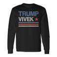 Donald Trump Vivek Ramaswamy 2024 President Republican Long Sleeve T-Shirt Gifts ideas