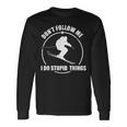 Don't Follow Me Skiing Winter Sport Downhill Ski Freestyle Long Sleeve T-Shirt Gifts ideas