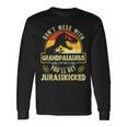 Dont Mess With Grandpasaurus Youll Get Jurasskicked Vintage Long Sleeve T-Shirt Gifts ideas