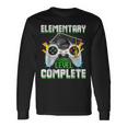 Elementary Level Complete Gamer Graduation Video Games Boys Long Sleeve T-Shirt T-Shirt Gifts ideas