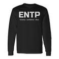 Entp Debater Analyst 16 Personality Test Long Sleeve T-Shirt Gifts ideas