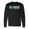 Family Prostate Cancer Awareness Light Blue Ribbon Warrior Long Sleeve Gifts ideas