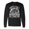 Farm Tractors Farming Truck Enthusiast Saying Outfit Long Sleeve T-Shirt Gifts ideas