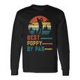 Fathers Day Best Poppy By Par Golf For Dad Grandpa Long Sleeve T-Shirt T-Shirt Gifts ideas