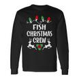 Fish Name Christmas Crew Fish Long Sleeve T-Shirt Gifts ideas