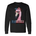Flamingo 4Th Of July Flamerica Patriotic Long Sleeve T-Shirt Gifts ideas