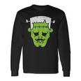 Frankenstein Lazy Halloween Costume Horror Movie Monster Halloween Costume Long Sleeve T-Shirt Gifts ideas