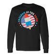 Freedom Is The Bomb Usa Flag Popsicle 4Th Of July Patriotic Long Sleeve T-Shirt T-Shirt Gifts ideas