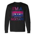 Bisexuality Pride Retro Cassette Bi Bisexual Long Sleeve T-Shirt Gifts ideas
