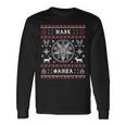 Hail Santa Ugly Christmas Sweater Amazing Long Sleeve T-Shirt Gifts ideas