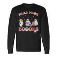 Read More Books Halloween Ghost Teacher Book Lovers Long Sleeve T-Shirt Gifts ideas