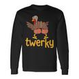 Thanksgiving Turkey Twerky Family Matching Youth Long Sleeve T-Shirt Gifts ideas