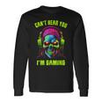 Gamer For Boys Ns Video Gaming Skull Long Sleeve T-Shirt Gifts ideas