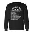 Getting Married Groom Bachelor Party Checklist Long Sleeve Gifts ideas